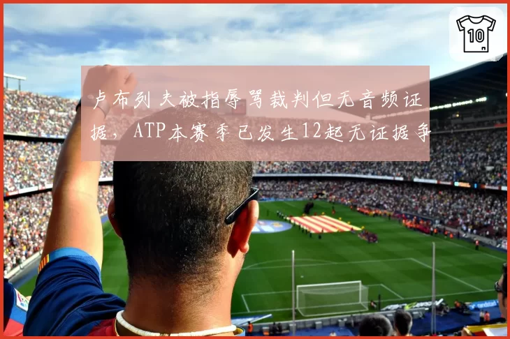 卢布列夫被指辱骂裁判但无音频证据，ATP本赛季已发生12起无证据争议均未处罚